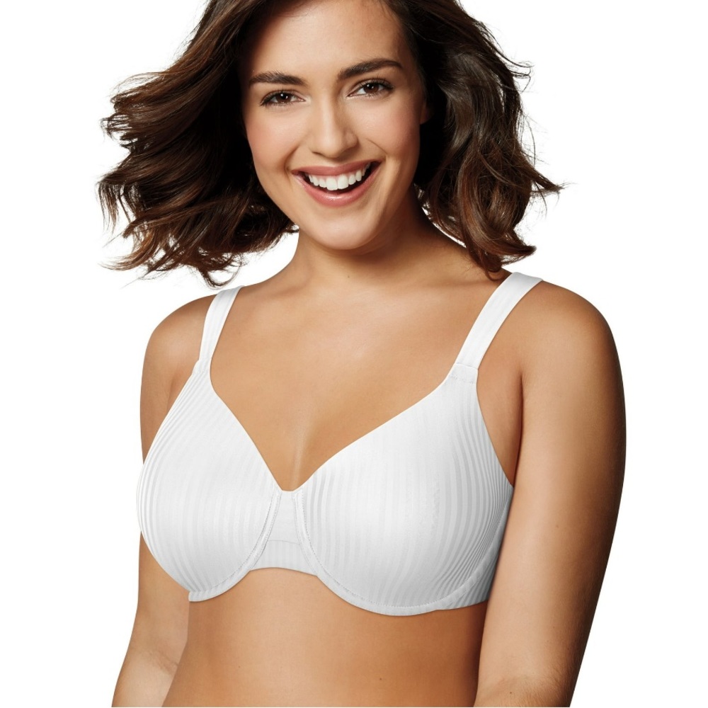 PLAYTEX Secrets Stripes All Over Smoothing Seamless Full-Coverage Bra 40C